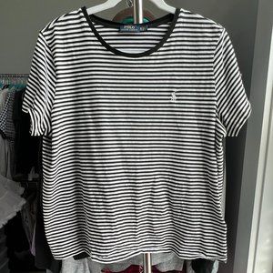 Ralph Lauren POLO Black & White Tee